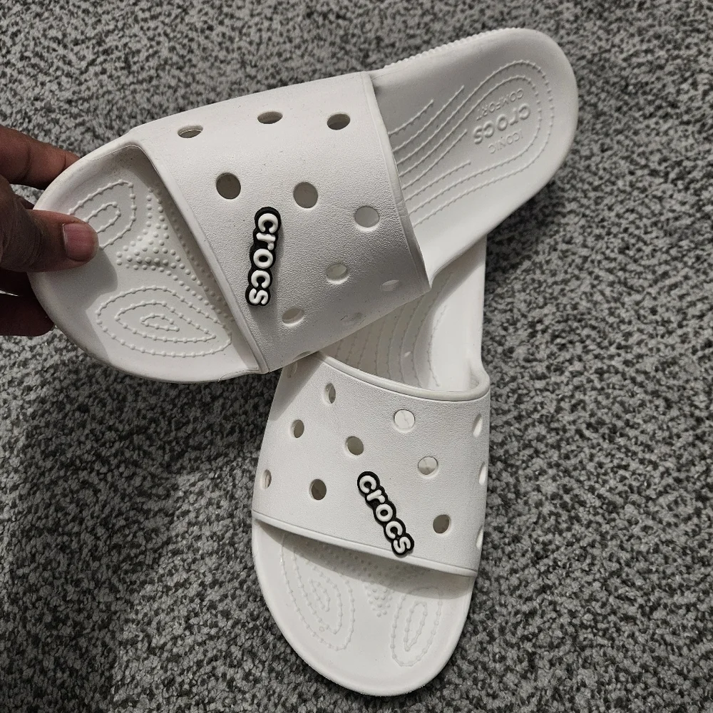 Sale: Mens Crocs Classic Slides - Size 12